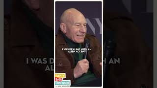 Patrick Stewart's Klingon cracked up his castmates on STAR TREK: THE NEXT GENERATION