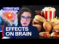 Junk food effects on brains revealed by harvard researchers  9 news australia