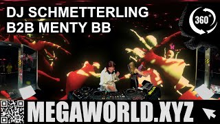 DJ SCHMETTERLING B2B MENTY BB @ Megaworld.xyz 360° festival 6/10/2023 @ Flucc Wien by MEGAWORLD 57 views 4 months ago 49 minutes