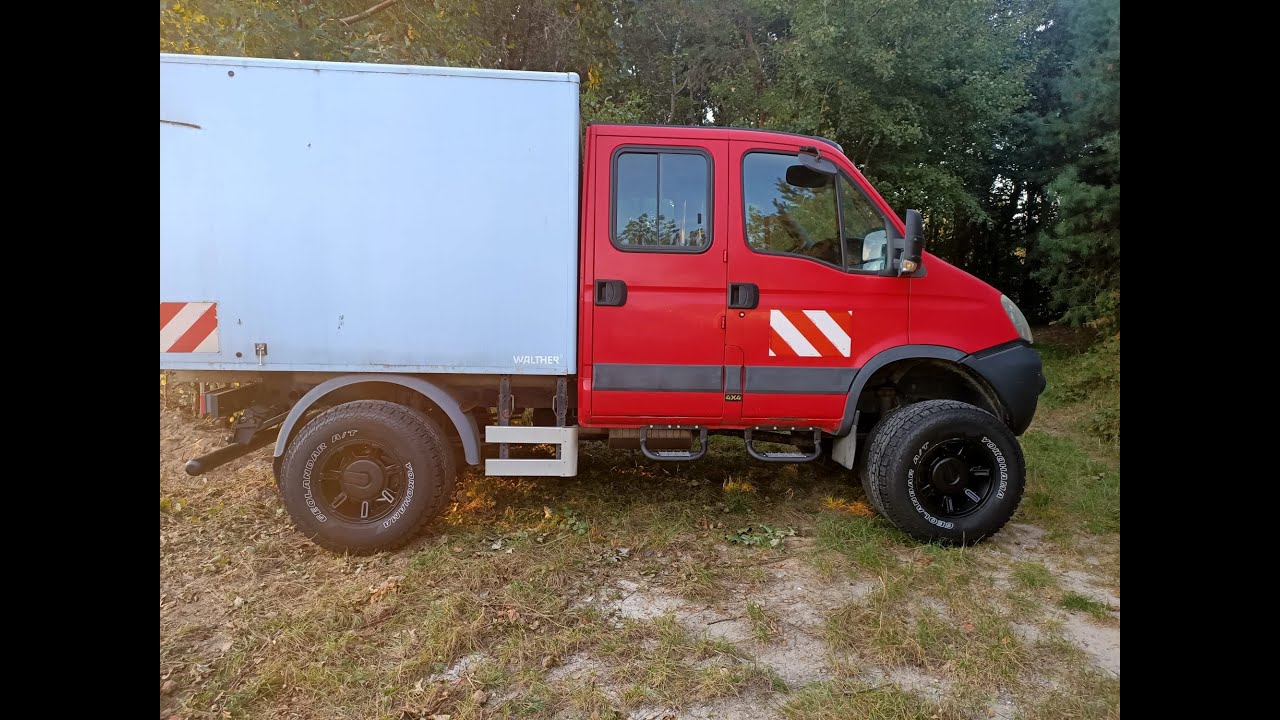 IVECO DAILY 4x4 mały test może przyszłego kampera wyprawowego off road.