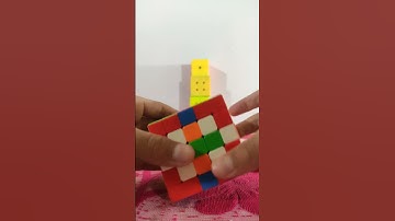 Donut 🍩 pattern in 5x5 Rubik