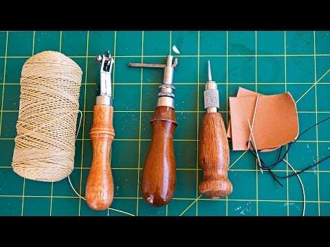 How to Sew Leather by Hand