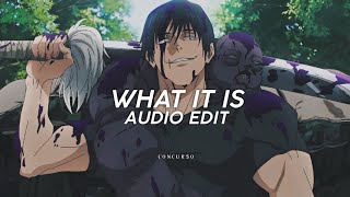 what it is(block boy) - doechii ft kodak black [edit audio]