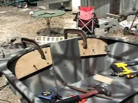 14 Foot Jon Boat Project part 2 - YouTube