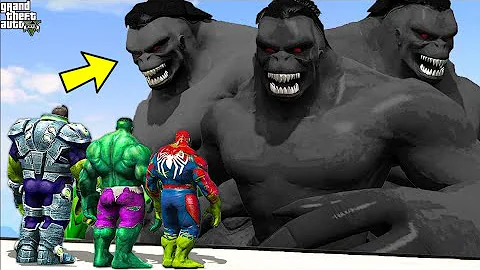 Shinchan And Franklin Upgrade Into GOD BLACK HULK ...