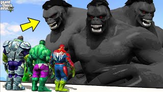 Shinchan And Franklin Upgrade Into GOD BLACK HULK to Fight with EVIL ELEMENTAL GOD HULK in GTA V