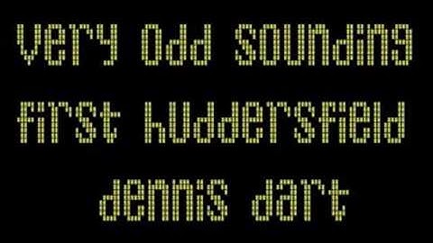 First Huddersfield Dennis Dart Odd Sounding