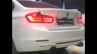 Brutal! BMW F30 335i fitted with Armytrix Performance Exhaust by PP-Performance Dubai