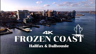 Frozen Coast [Cinematic Drone footage of Dalhousie and Halifax