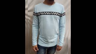 Waffle Knit Full Sleeves T-shirt | Men's Clothing Store | Fusion Outfitter | Miraroad E screenshot 2