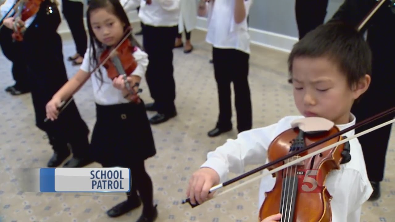 School Patrol: Students Learn Suzuki Violin Method