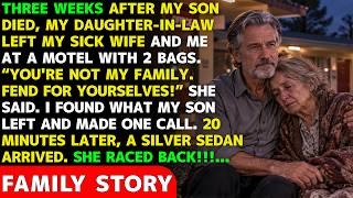 My Daughter-in-Law Abandoned My Wife and Me After My Son Died—Then 2 Black SUVs Pulled Up And...