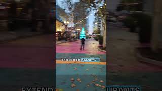 How Street Vacations Turn Parking Into Thriving Pedestrian Plazas — San Pedro Street, San Jose
