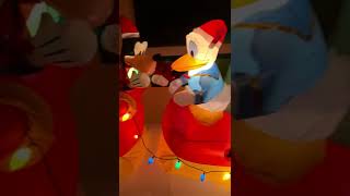 Disney 2022 Inflatable Mickey Sleigh in the Dark!