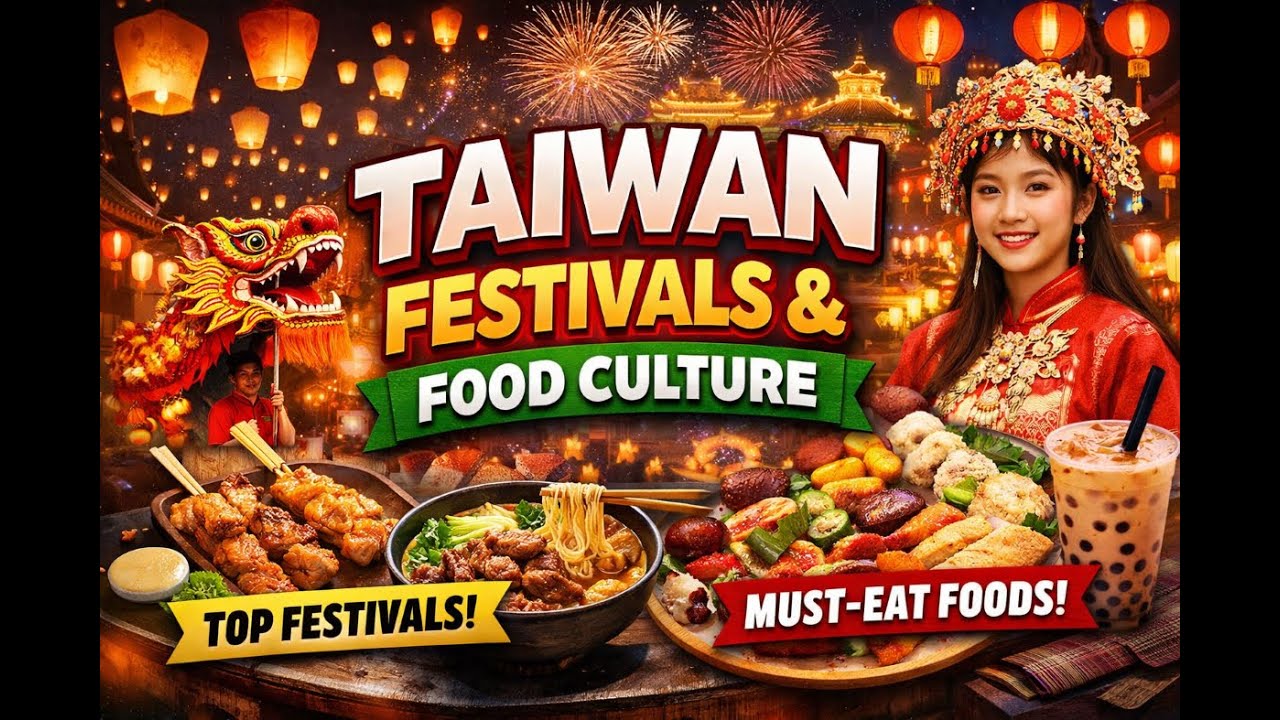Taiwan’s Night Markets & Festivals