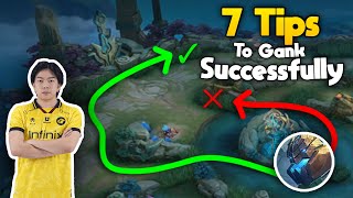 7 Tips To GANK Successfully As The Roam - Tank Guide | MLBB
