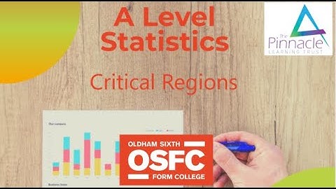 A level Statistics - Critical Regions   Binomial Critical regions