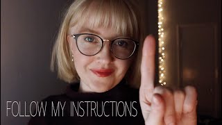 ASMR Follow my instructions | Little tasks, asking you questions & sensory  activation screenshot 2