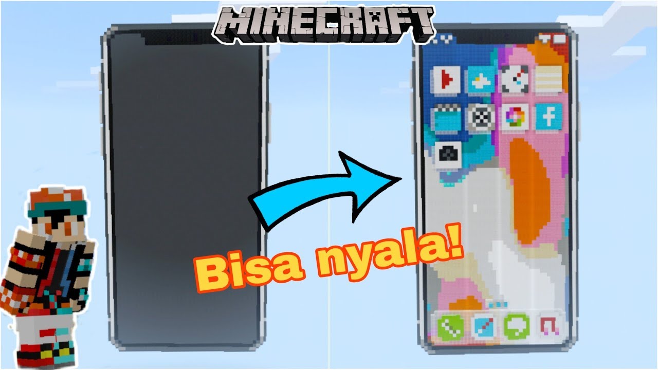 iPhone Terbesar di Minecraft [iPhone X] - YouTube