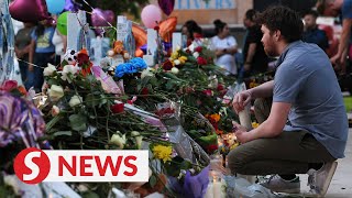 More people visit memorial for victims of Uvalde school shooting
