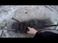 Day 4 Winter Trapping Wisconsin for Beaver, Muskrats, and Coon - Underwater Footage
