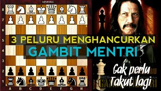 TOP 3 Jebakan Catur Menghancurkan Pembukaan Gambit Mentri