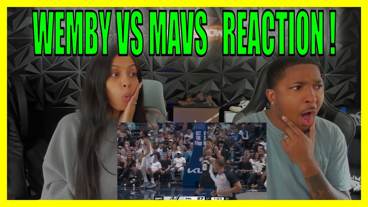 УЭМБИ СОШЕЛ С УМА. Реакция на лучшие моменты матча «Шпоры» против «Маверикс»