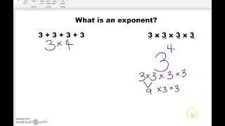 Exponents Day 1