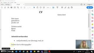 Hur du skriver ett CV