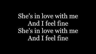 The Beatles - I Feel Fine ( lyrics )