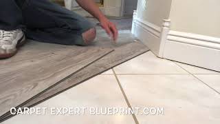 VINYL PLANK FLOORING: HOW TO MAKE TRICKY CUTS EASY