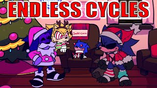 FNF Majin Sonic vs Lord X - Hoggy Holidays (An Endless Cycles / Sonic.EXE)