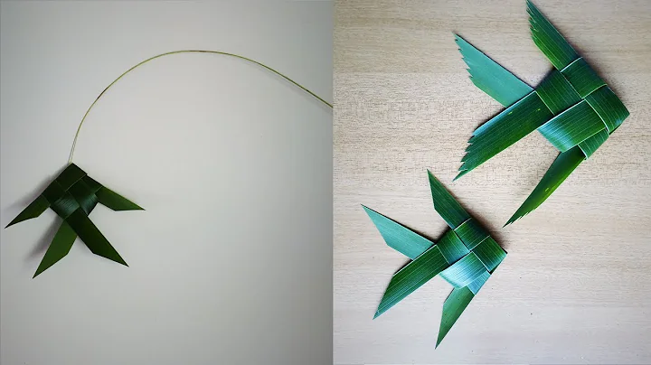 Coconut Leaf Fish | How To Make Fish With Coconut Leaf Or Palm Leaf | Fish On A Stick