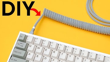 How to Coil a Keyboard Cable!