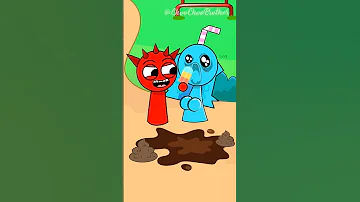 Animation Funny Gartenofbanban Rainbowfriends Cartoon 