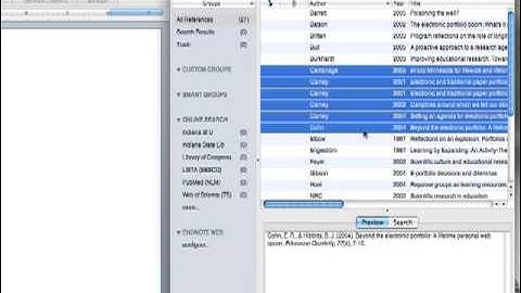 Using EndNote to Create an Annotated Bibliography