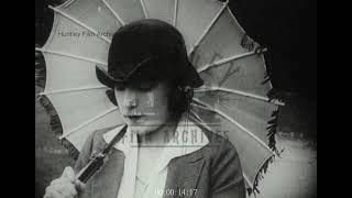 Relaxing by the Eiffel Tower, 1920s - Archive Film 1060873