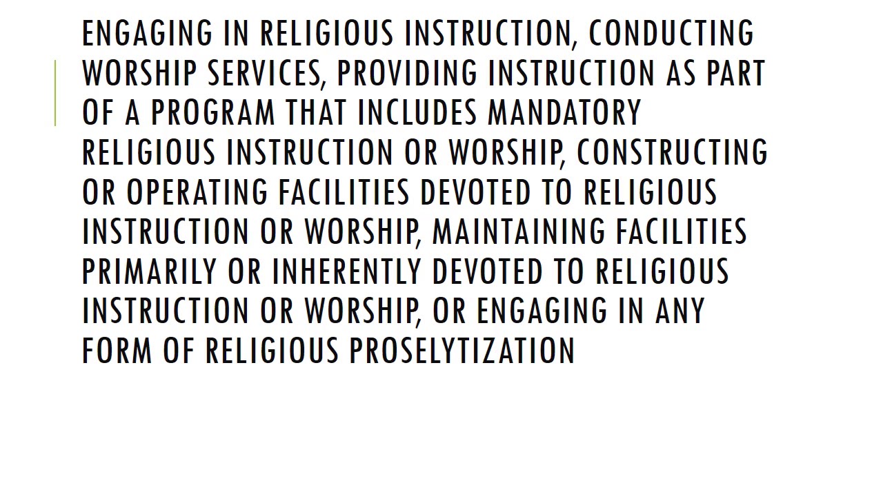 Section 9  Prohibited Activities