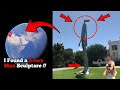 😰 I found a Scary Man Sculpture in Real Life On Google Earth and Google Maps! #googleearth​ ​#scary