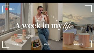Week In My Life As A Part Time Ceramicist | Vlog #3