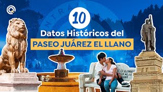 10 Datos Históricos del Paseo Juárez el Llano #Oaxaca
