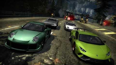 NFS Most Wanted REDUX 2020: Lamborghini Diablo SV gameplay