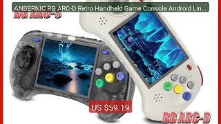 ANBERNIC RG ARC-D Retro Handheld Game Console Android Linux Sy... — Best Buy 2026 | Great Quality!
