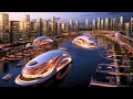 Futuristic future concepts architecture in the world 2030