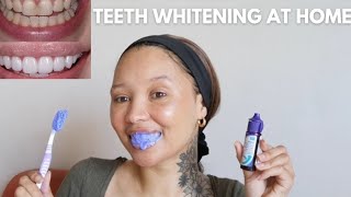 Teeth whitening at home| GENTIAN VIOLET TEETH WHITENING ?