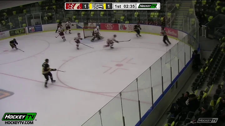 Christian Lowe first BCHL goal Jan. 24 vs. Chilliw...