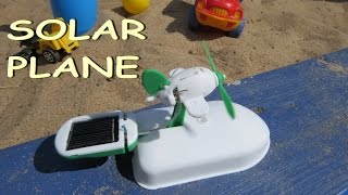 How to assemble the solar plane / Electric robots