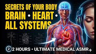 2 Hours Medical Visualization | Stomach, Heart & Brain in 3D Human Anatomy Animation 1080 HD Medical