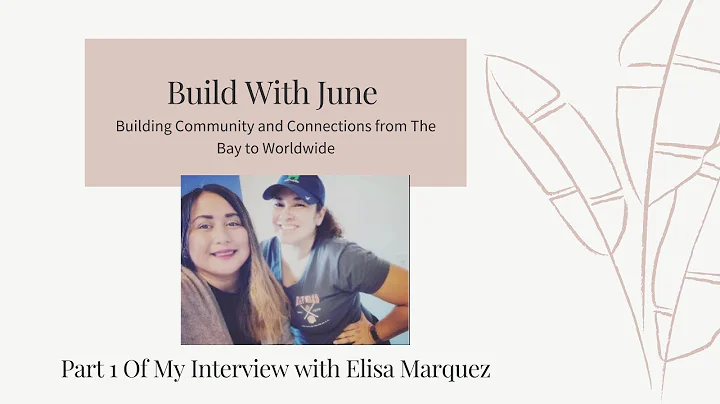 Part 1 of My Interview with Elisa Marquez- Hayward...
