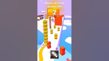 Cube Surfer Gameplay Video Part  2 #shorts #cartoon